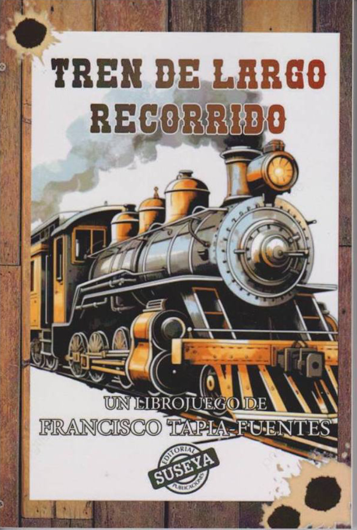 Francisco Tapia-Fuentes presenta "Tren de largo recorrido". Librojuego en un Oeste oscuro.