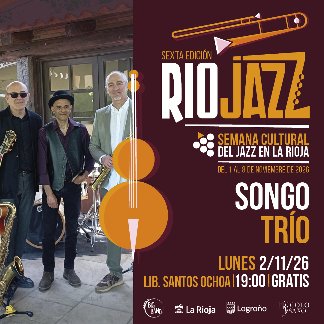 Concierto de Songo Trío [Riojazz, semana cultural del jazz en La Rioja]