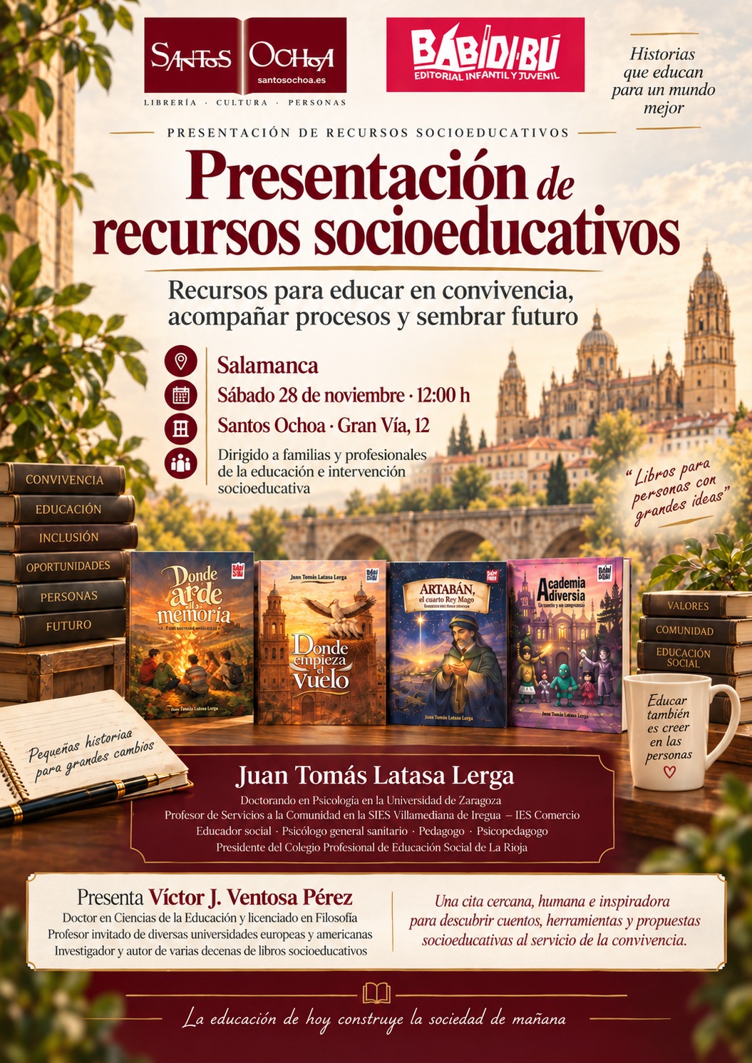Juan Latasa presenta "Recursos educativos para educar en convivencia"