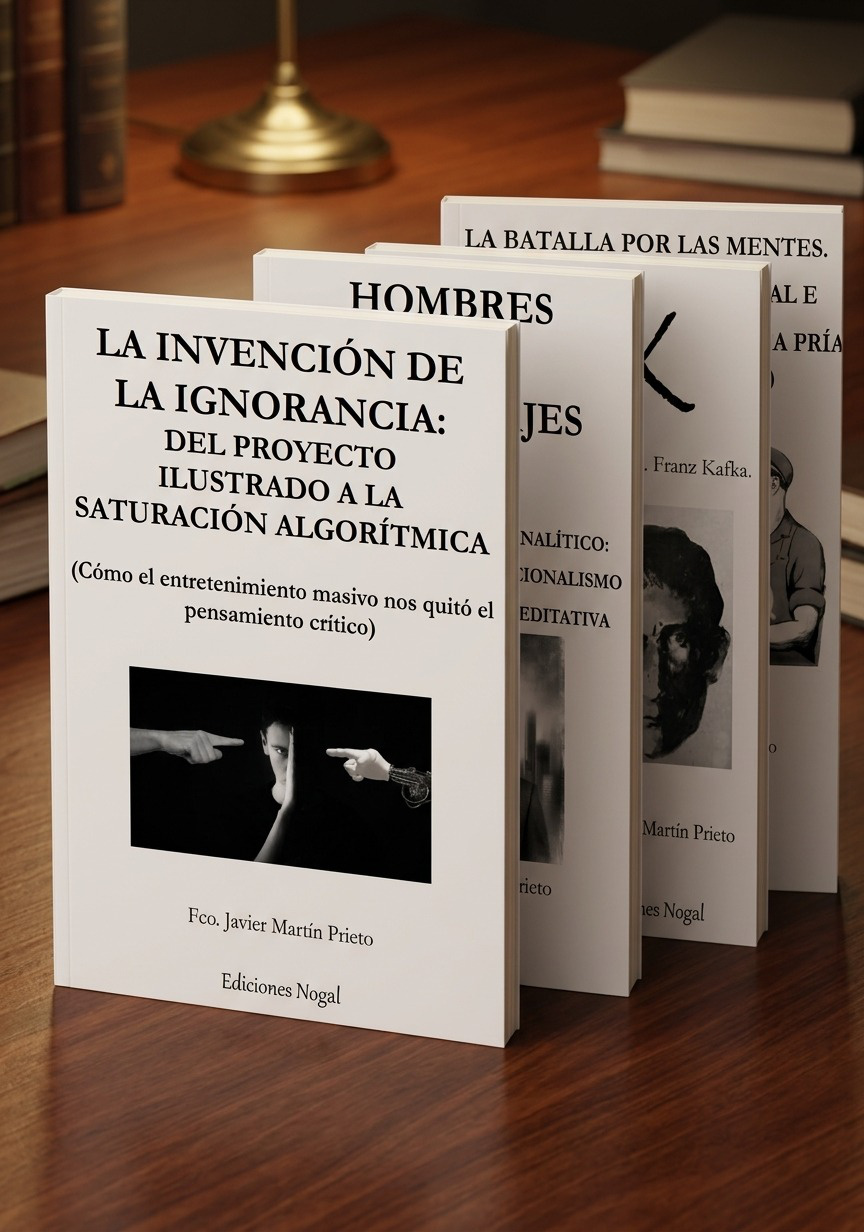 Javier Martín Prieto presenta "La invención de la ignorancia" y tres ensayos más
